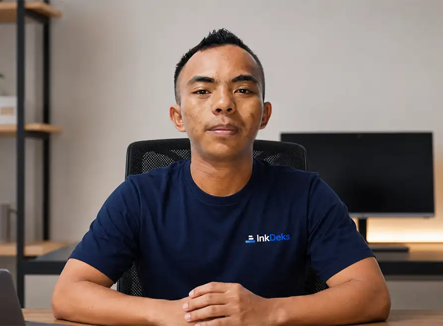 Atep Saepulloh, founder of InkDeks